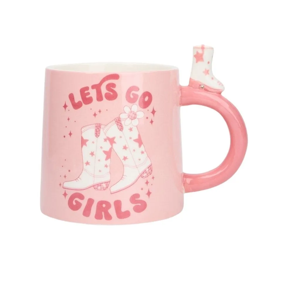 Lets Go Girl Large Size Mug - 590 ML