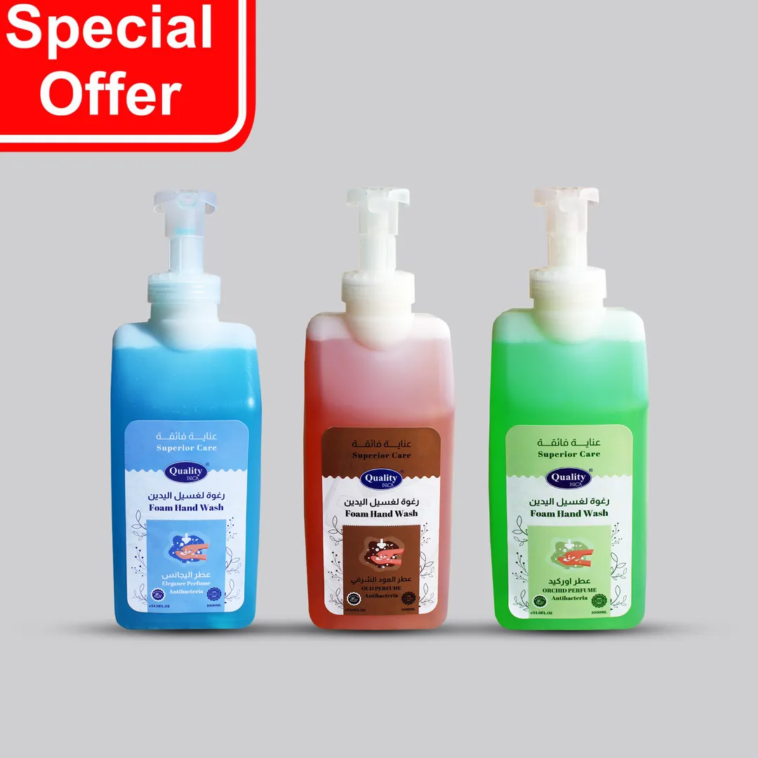 QUALITY HAND FOAM WASHING 1000 ML