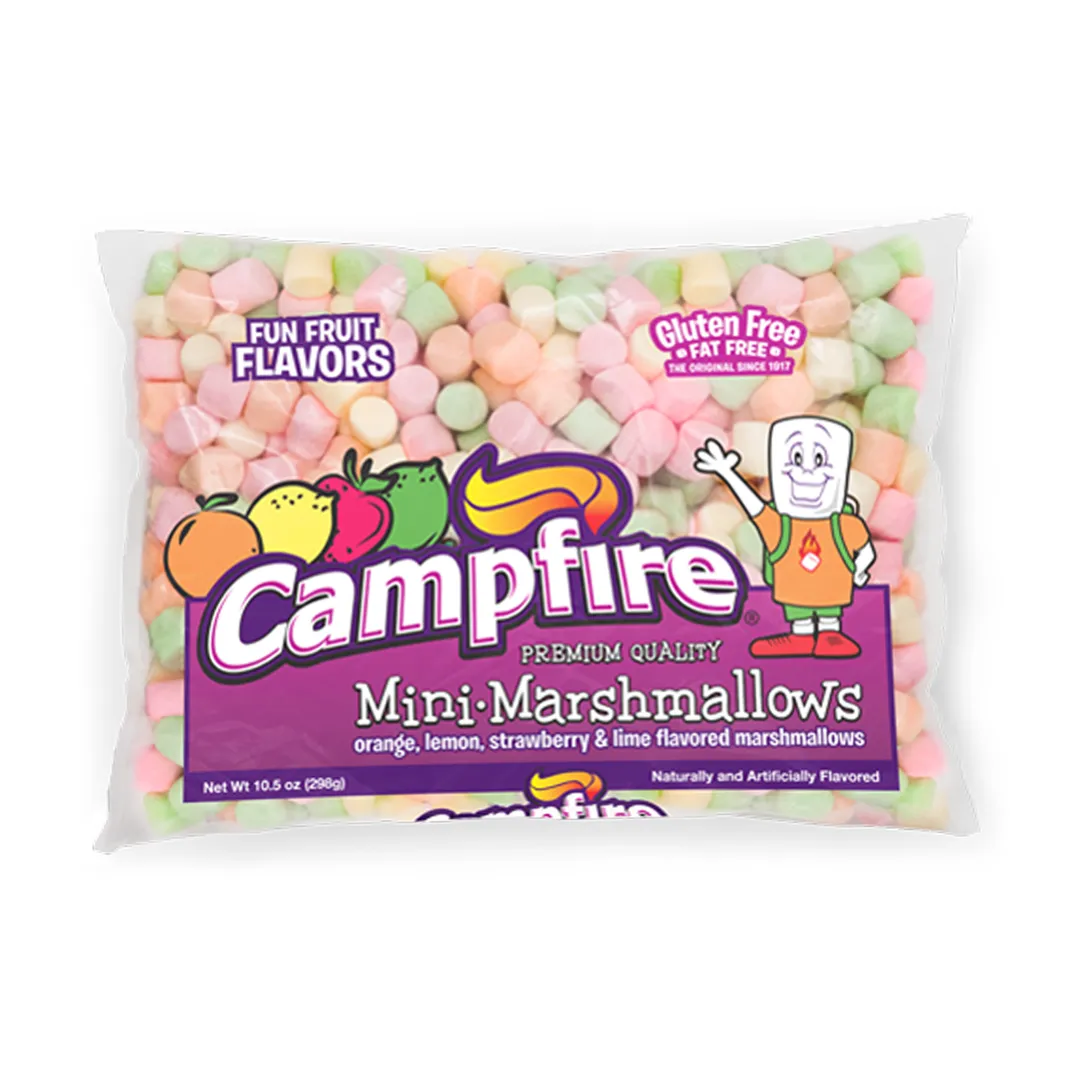 CampFire Mini Marshmallows Multi Fruit 300g