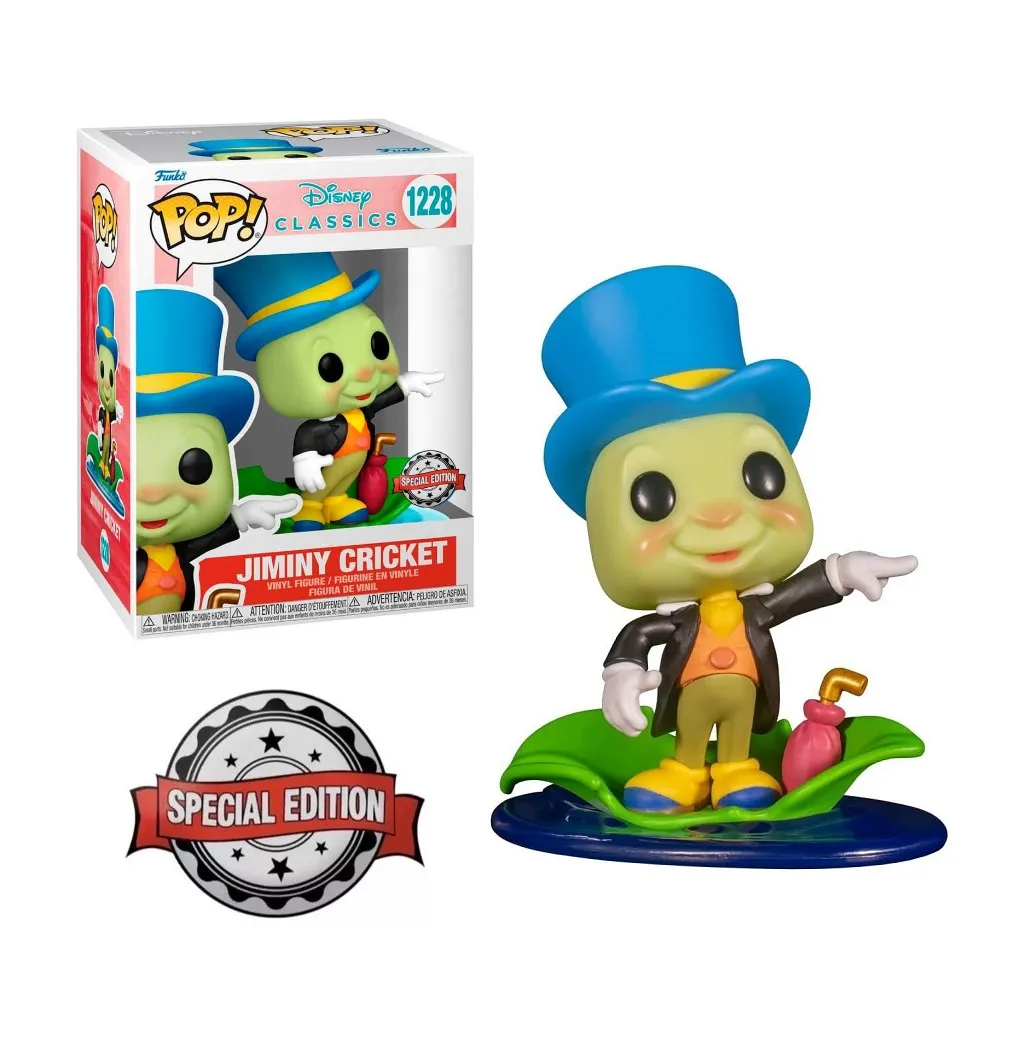 Funko POP! Disney Classics Jiminy Cricket Special Edition