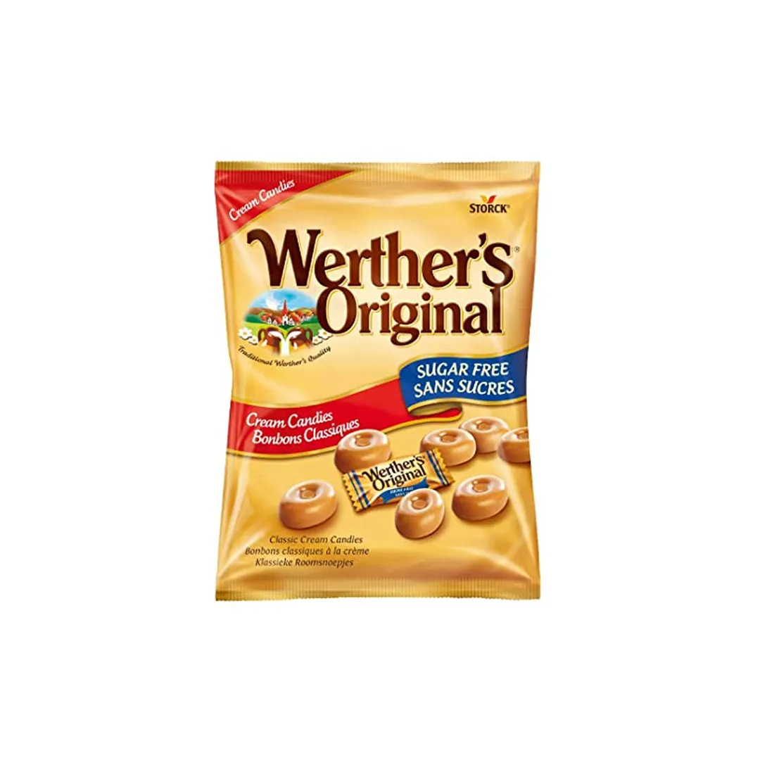 Storck Werther's Orignal Cream Candies Suger Free 70g
