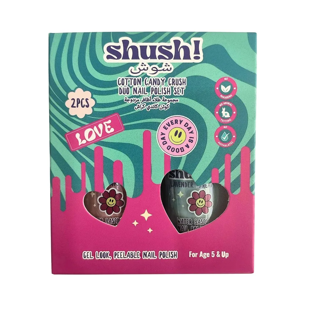 Shush! Cotton Candy Crush 2 Nail Polish Set