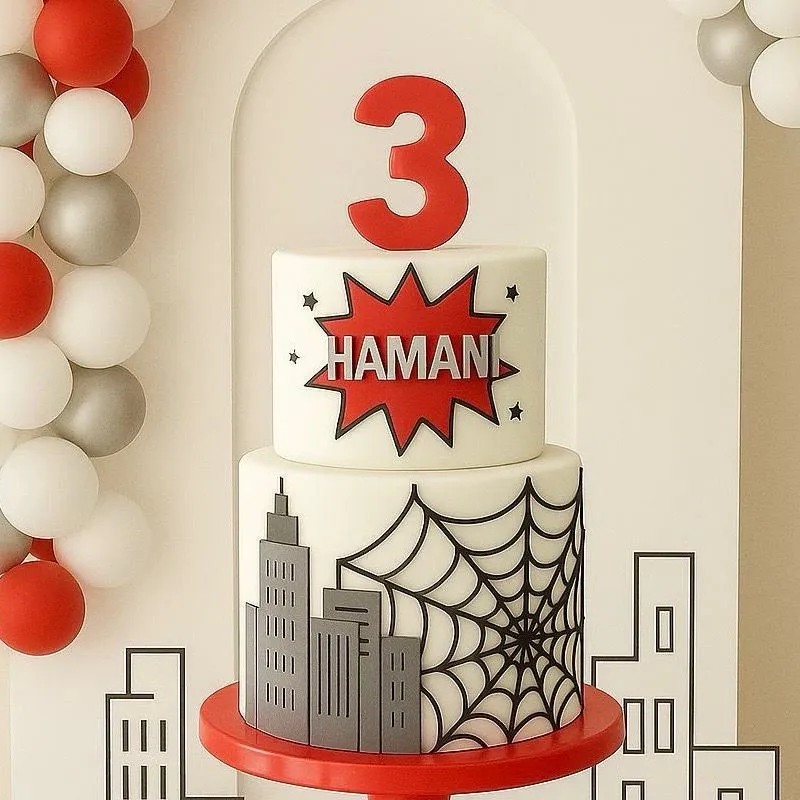 Superhero's Cake