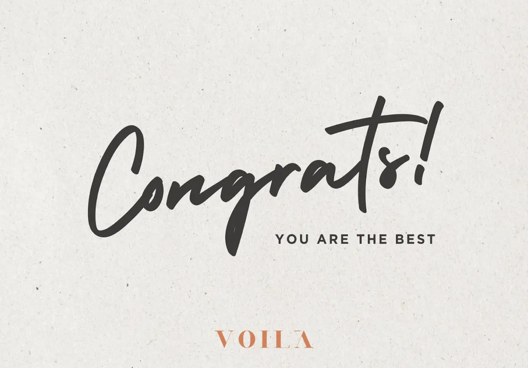 Congrats! Card