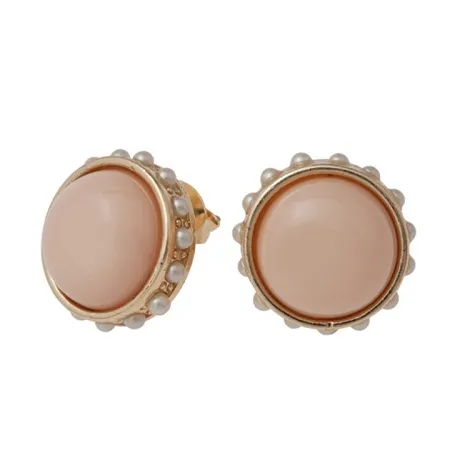 Soho Hearts - Scarlet Earrings - Cream