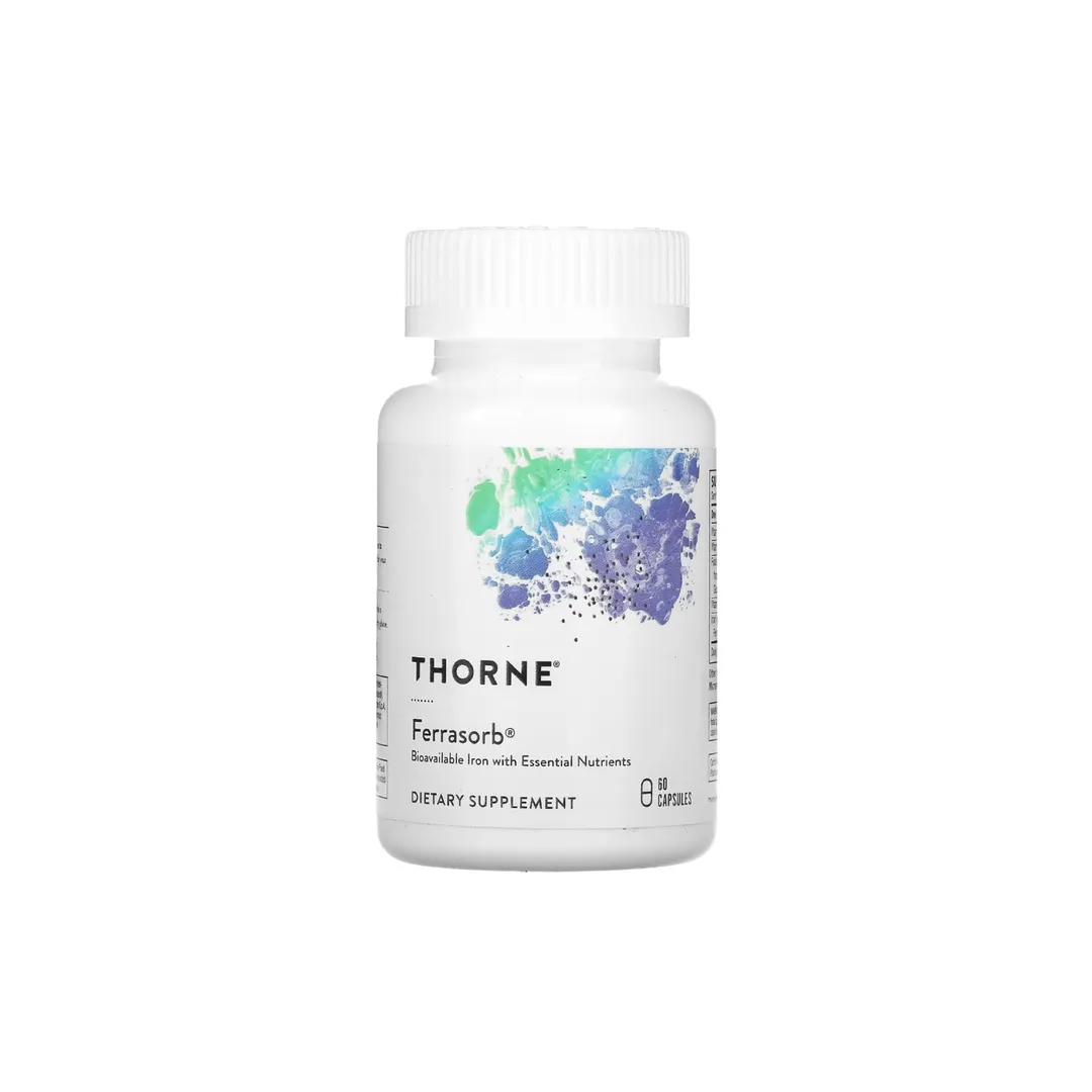 مكمل الحديد 60 كبسولة Thorne