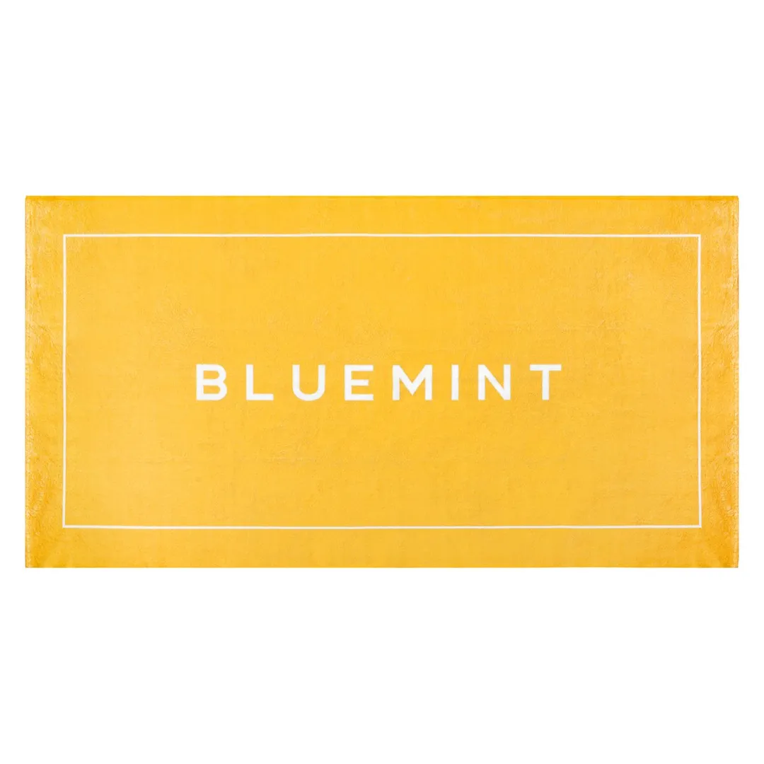 BlueMint Hector Cotton Beach Towel - Sunset