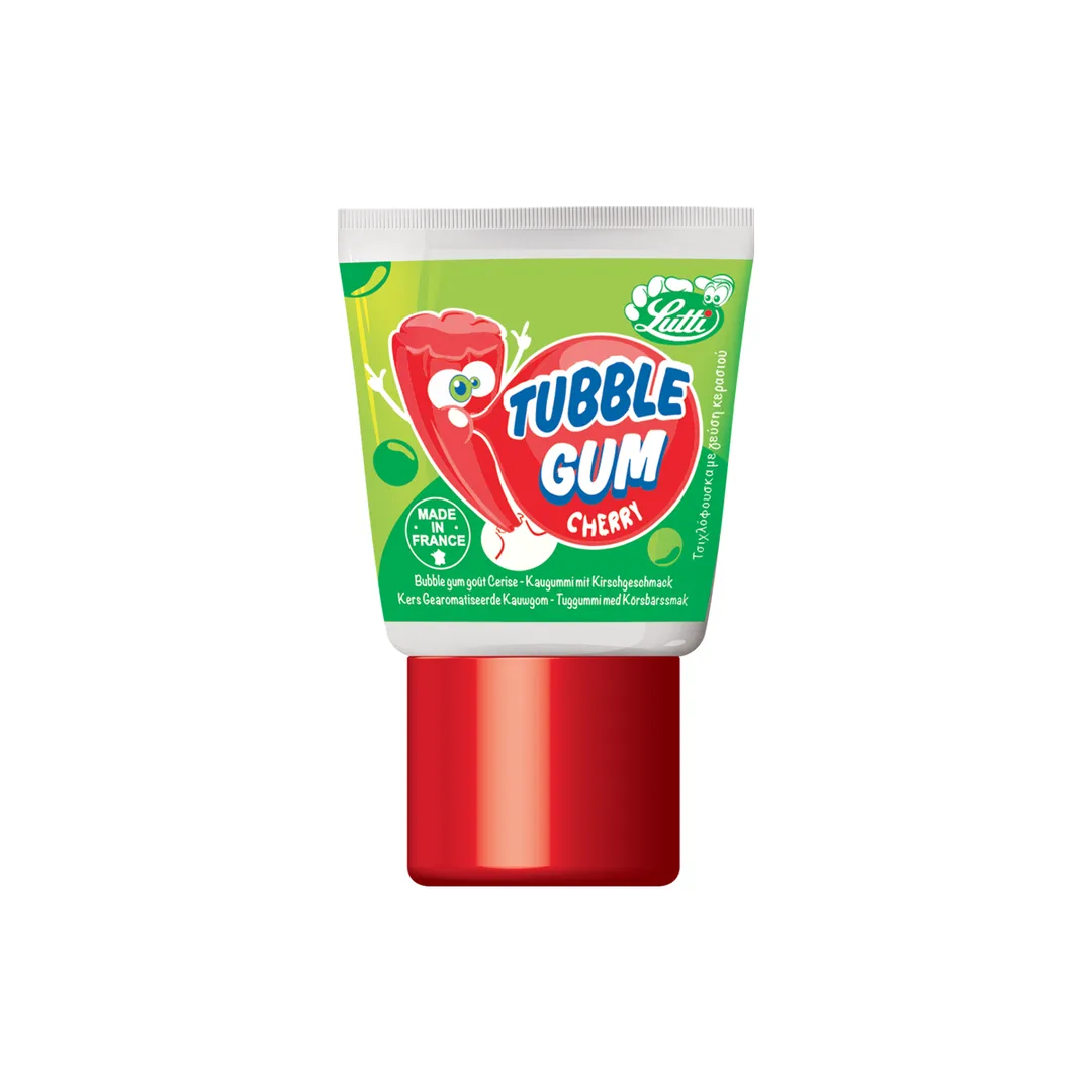 Tubble Cherry Bubble Gum 35g