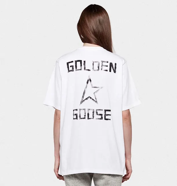 T-Shirt Golden VAR.I1 White Star
