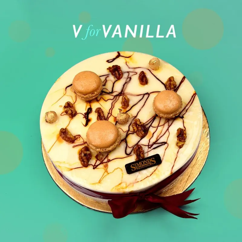 Vanilla Ice Cream Cake.