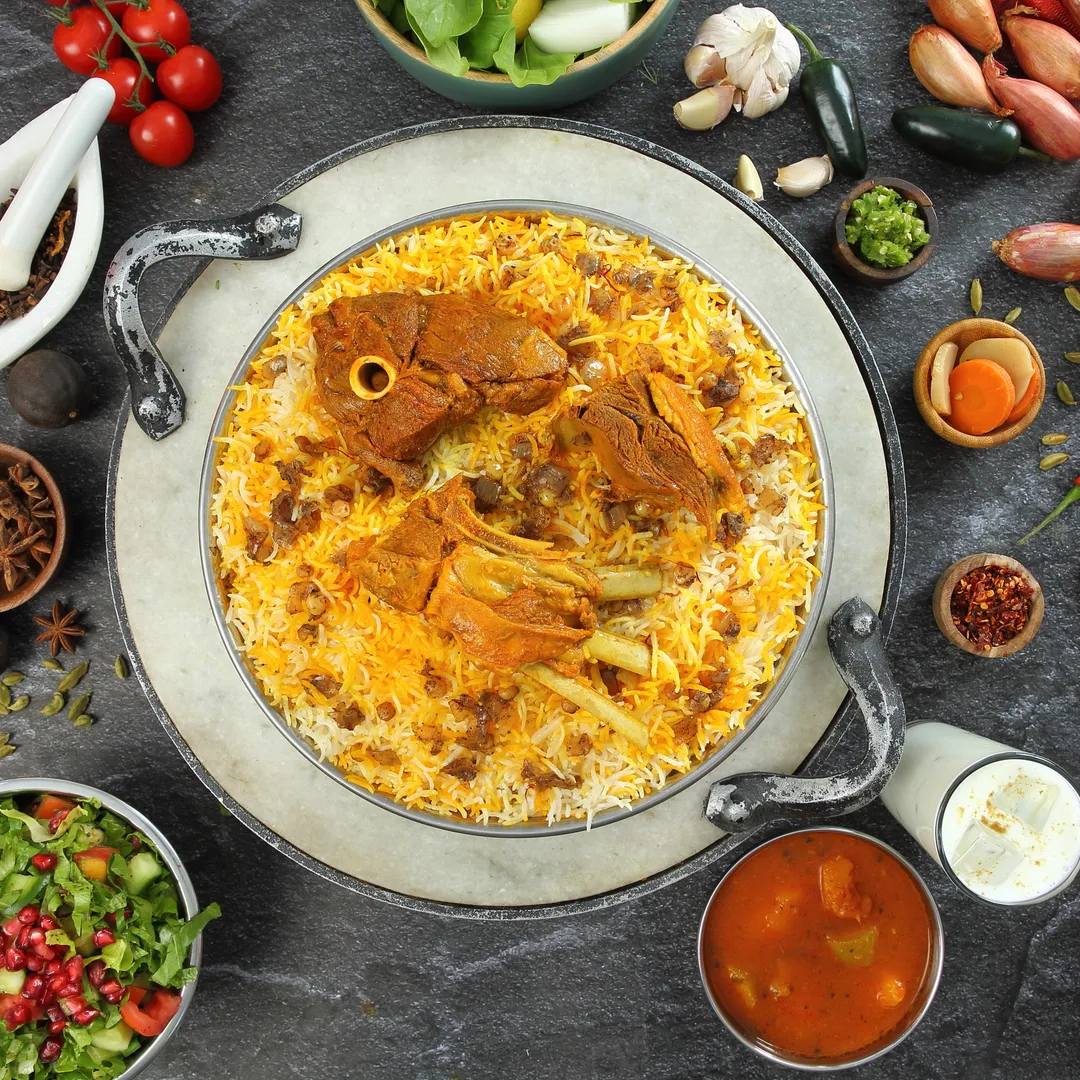 وجبة مجبوس لحم دار جاسم