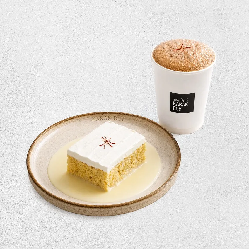 Saffron Milk Cake