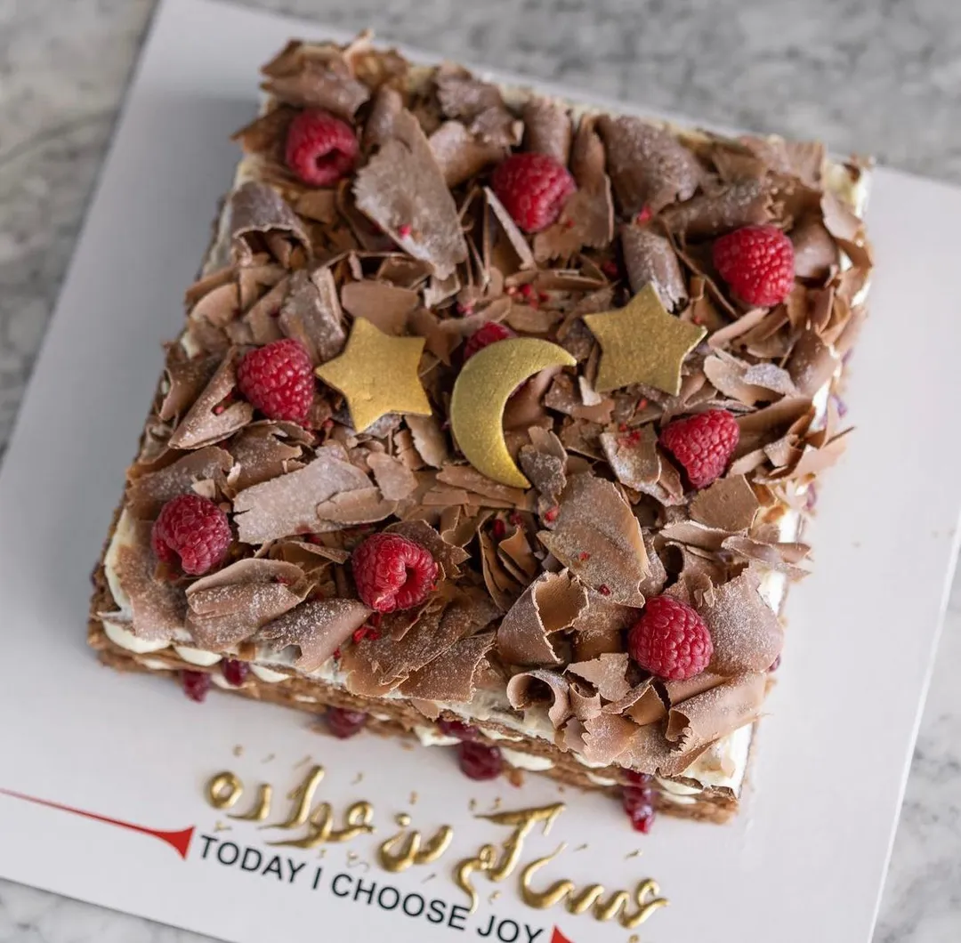 Ramadan Black Forest Mille Feuille