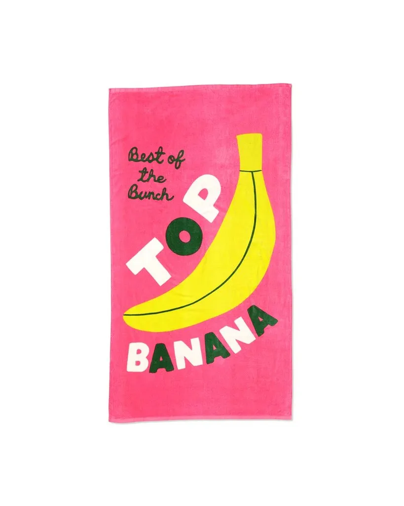 Oversized Beach Towel Top Banana