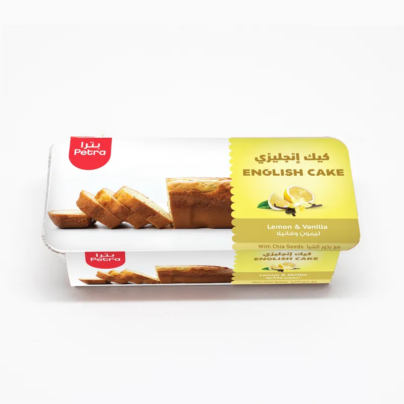 English Cake Lemon & Vanilla With Chia Seeds 325 gm ( 1 Piece )