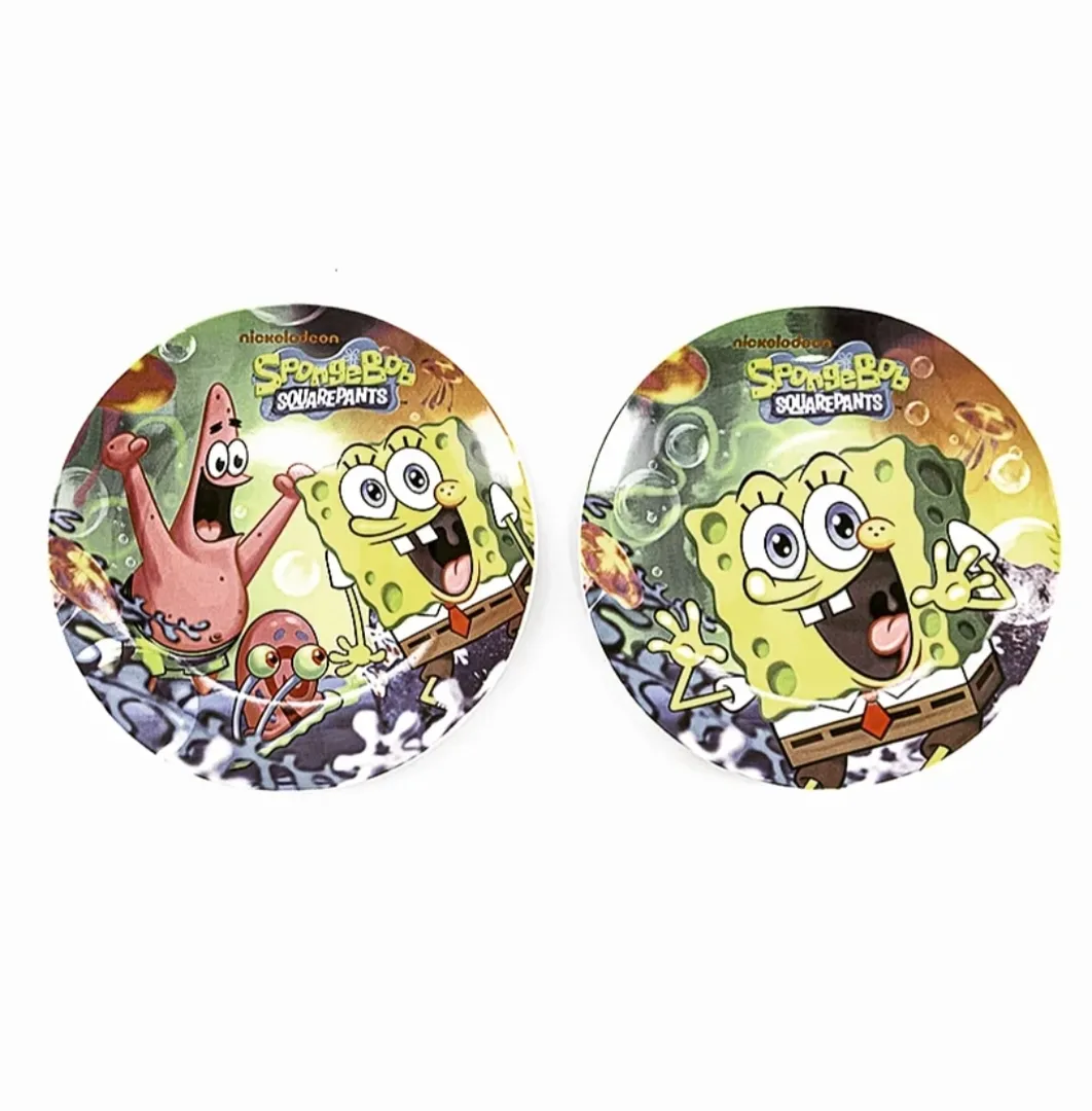 Sponge Bob Set 2 Breakfast Plates