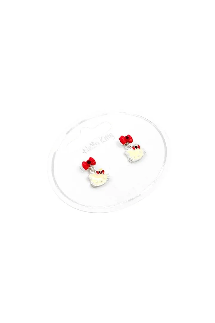Hello Kitty Ribbon Earrings