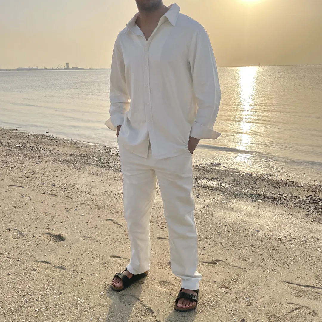 Linen Shirt White