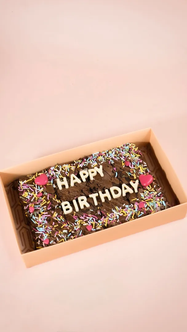 Happy Birthday Brownies