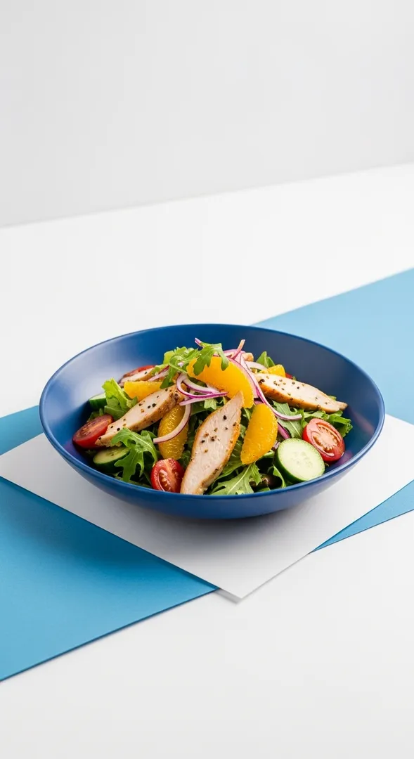 Chikken + Orange Salad