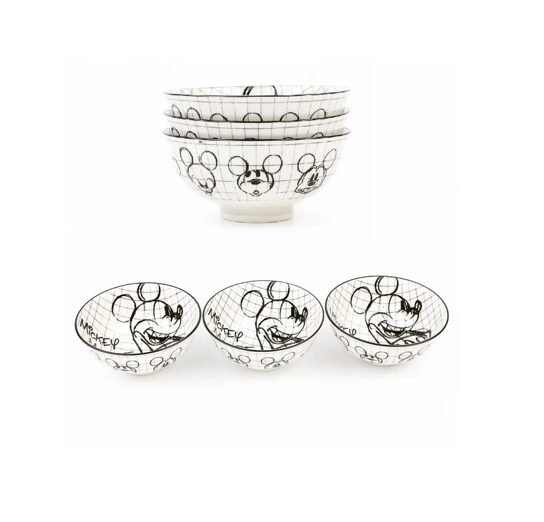 Mickey Mouse Small Bowl Sketch - 1 PC