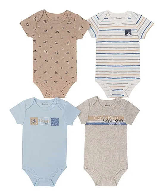 Calvin Klein - 4PCS Logo Bodysuit Set