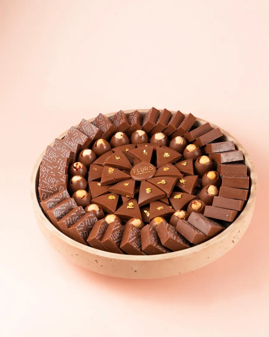 Mix chocolate tray