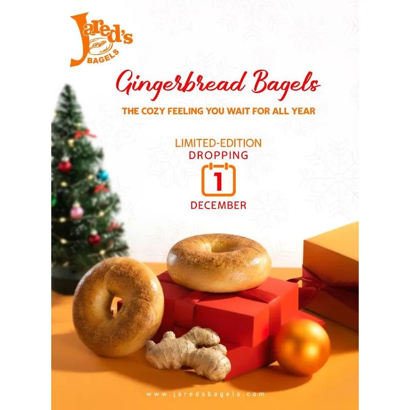 Gingerbread Bagel