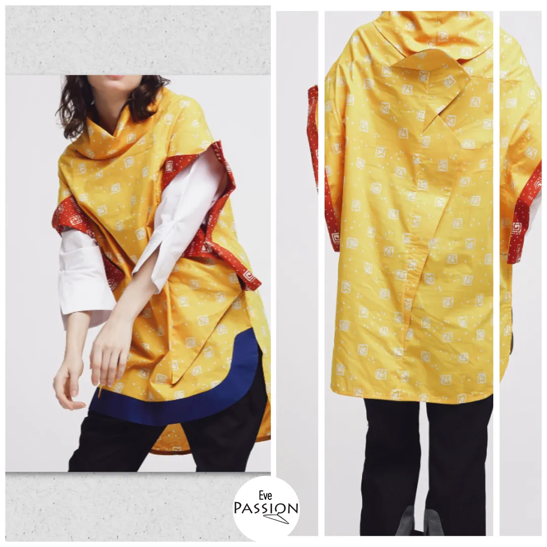 Yellow Pattern Shirt 