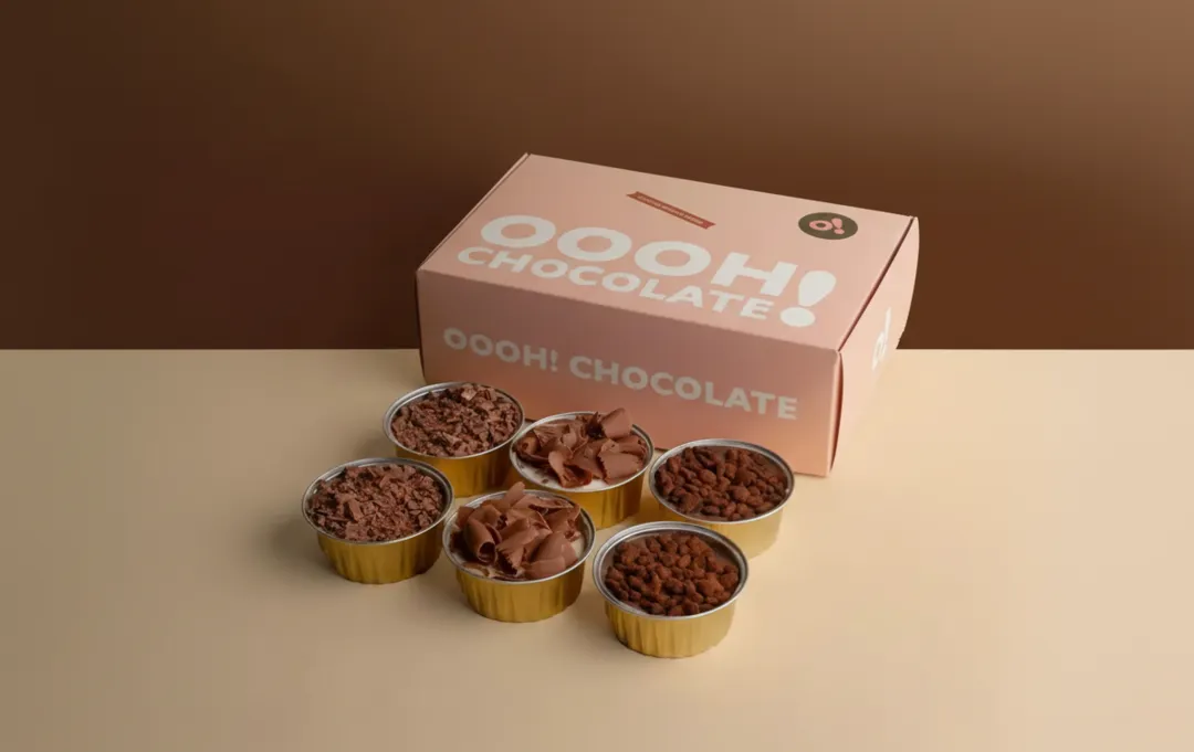 6 Pieces Of Cold Molten Cake Mix