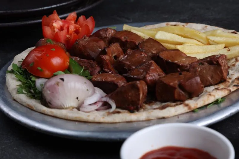 وجبة كبدة