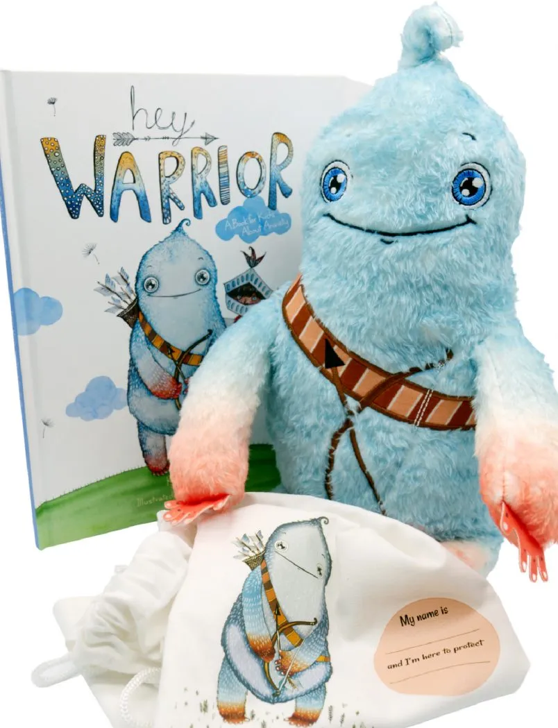 Large Amygdala Plushie -Hey Warrior