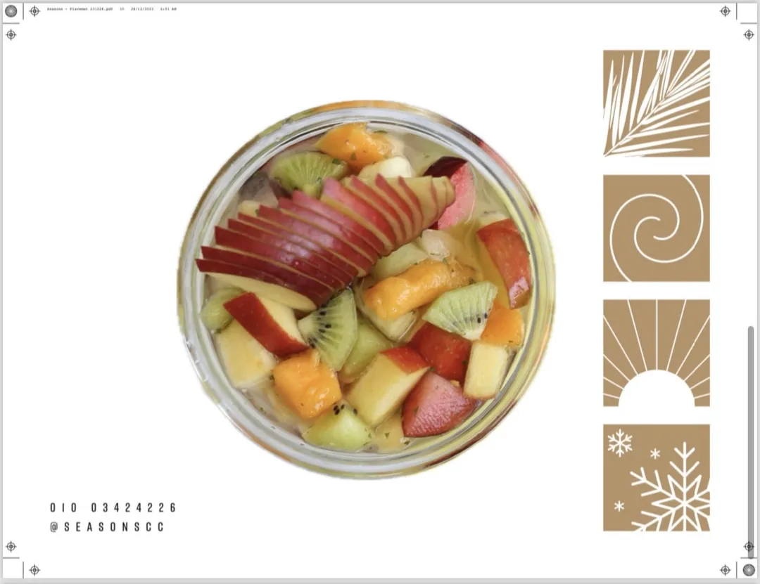 FRUIT SALAD WITH MINT