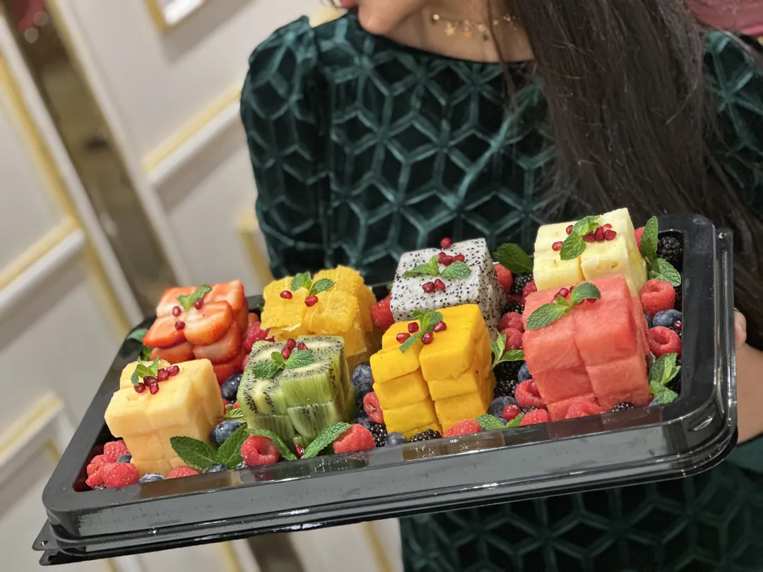 Fruit cubes