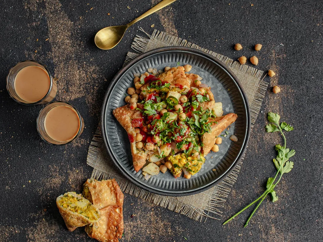 Samosa Chaat