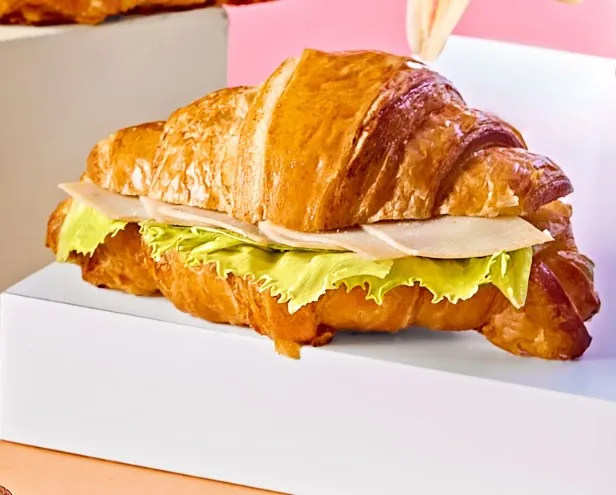 Croissant With Chicken Luncheon