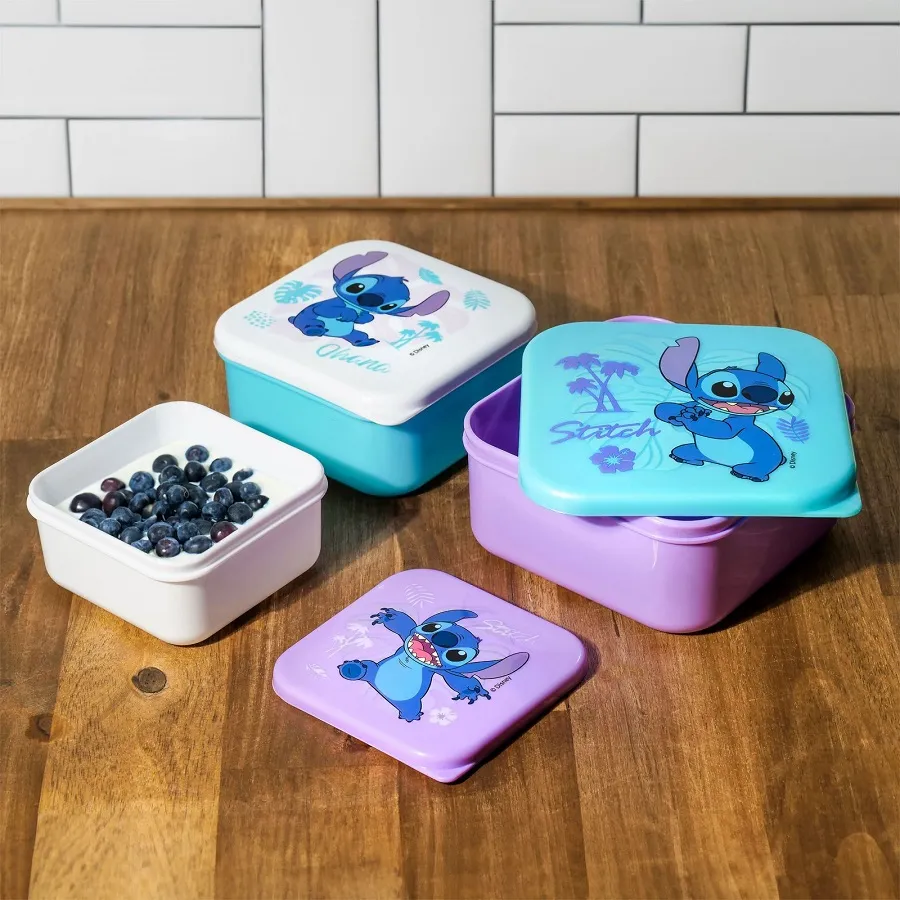 Stitch 3 Snack Boxes