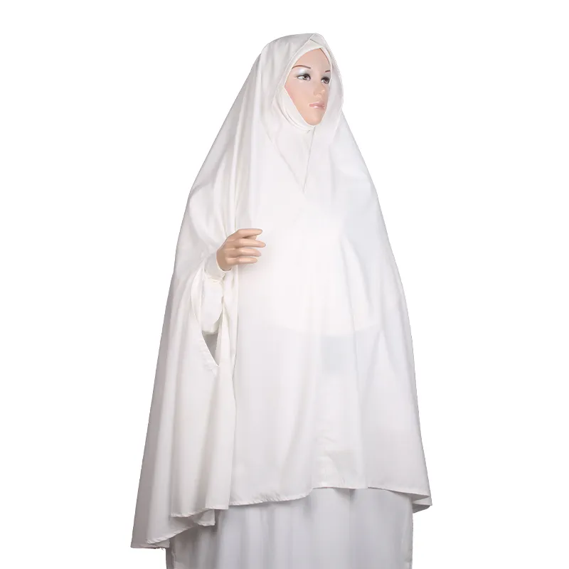 الناعم ٤ قطع (عباية)أبيض