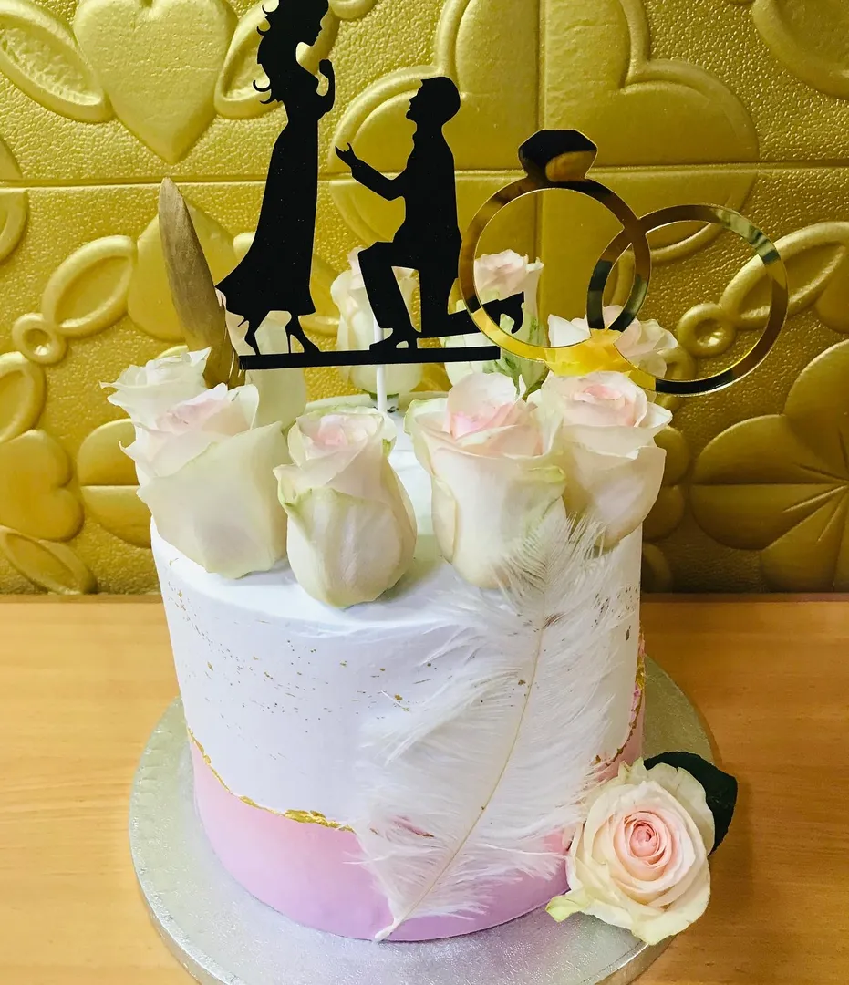 flower#1 cake