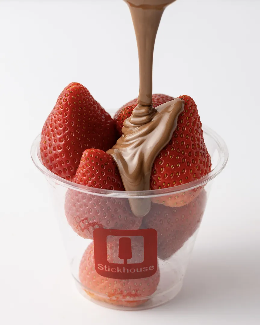 Strawberry Dip Cup.