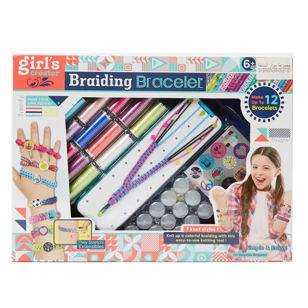 Braiding Bracelet Set DIY For Kids