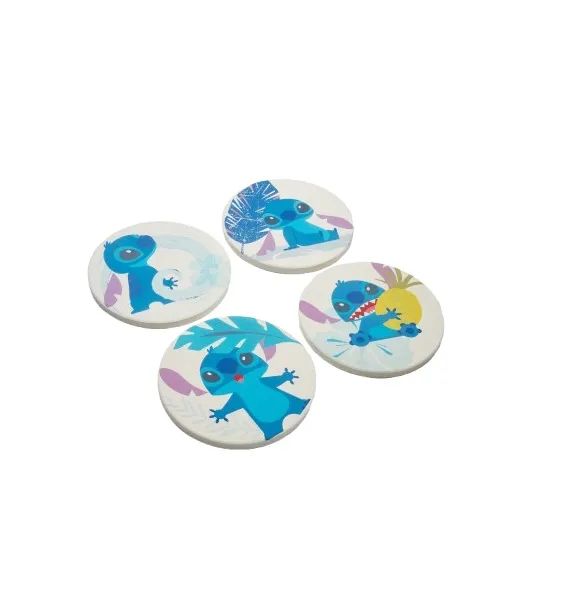 Stitch Tropical Ceramic Coaster 4 PCS Set
