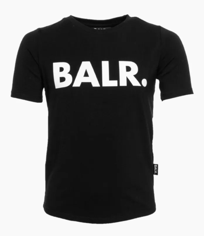 Brand logo T-shirt Kids Black