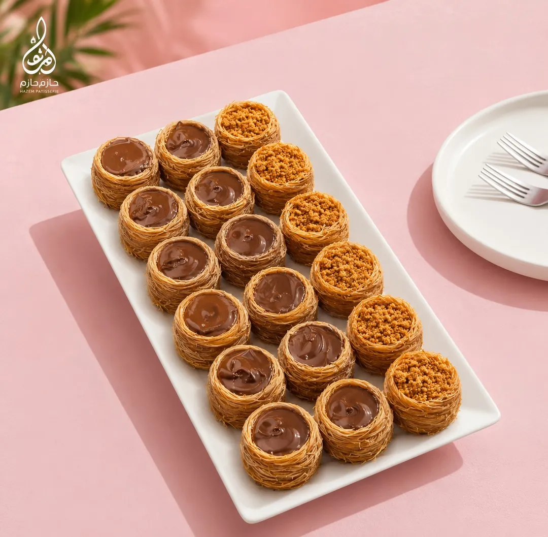 كنافه اساور نوتيلا