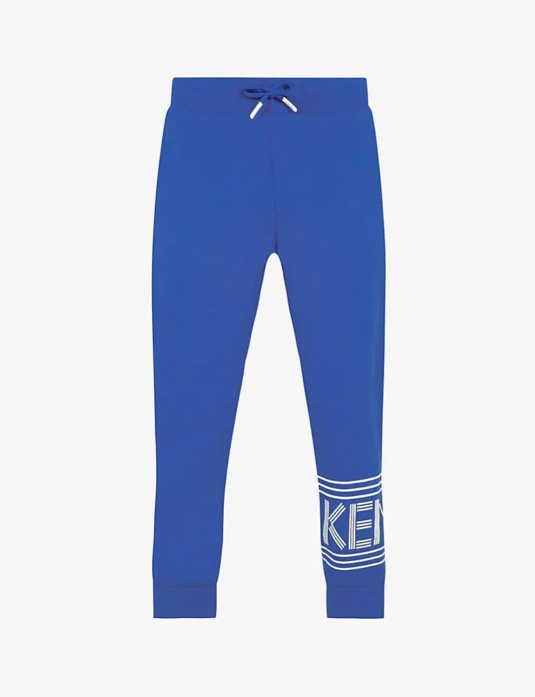 Kenzo Logo-Print Cotton-Jersey Jogging Bottoms 4-14 Years