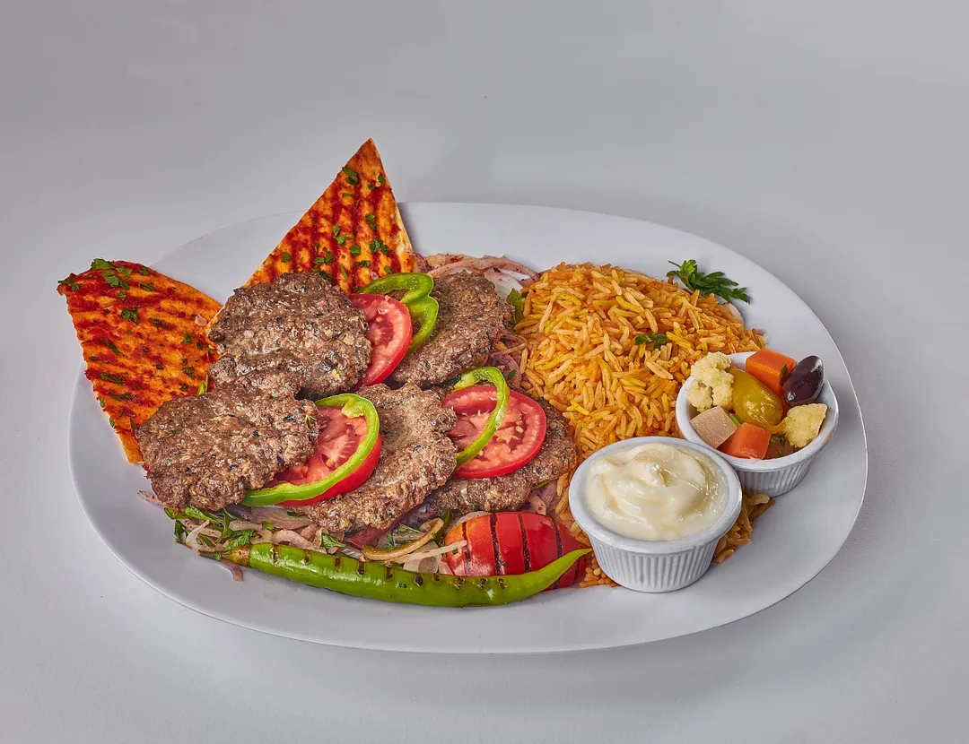صحن كفتة شامي
