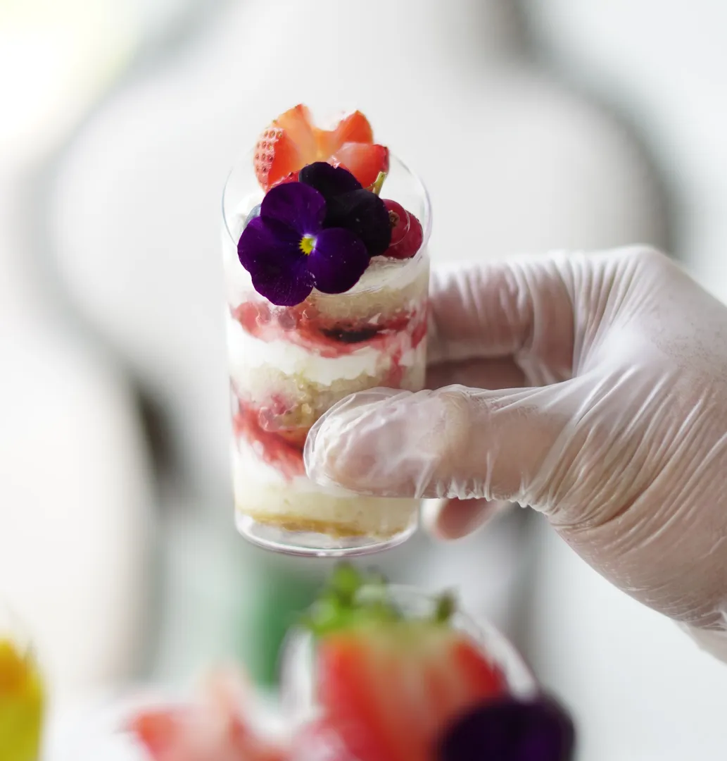 Berries Sweets in Cups
