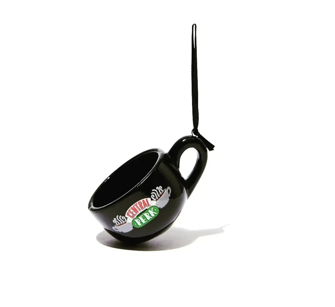 Friends Central Perk Coffee Cup Hanging Decoration - Black