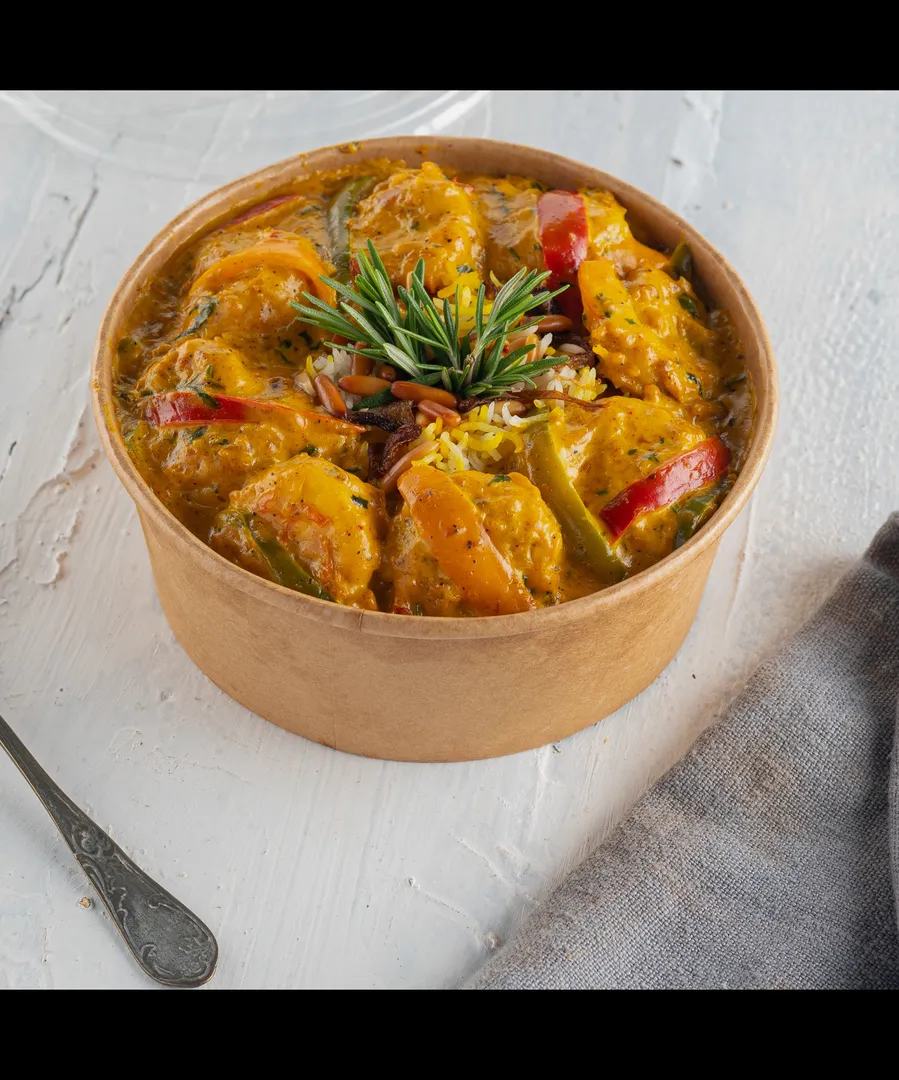 Shrimp saffron rice