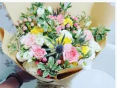Pink Hypericum Bouquet